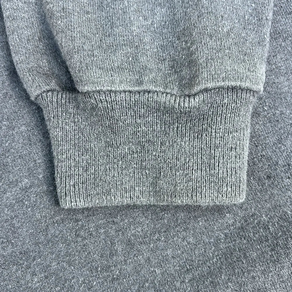 Gorgeous Vintage L.L. Bean Gray 100% Cotton Turtleneck Sweater, size XL - Picture 5 of 6